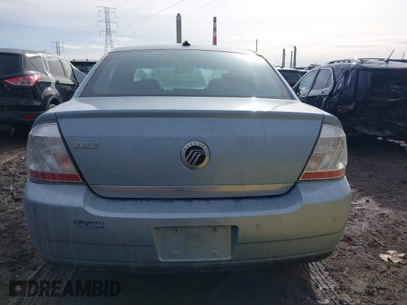 2008 Mercury Sable with VIN 1MEHM40W18G605133, listed as a IAAI auction lot 41539069 with 127,321 mi miles. Bid and sale history available at carsss.com. Image 17.