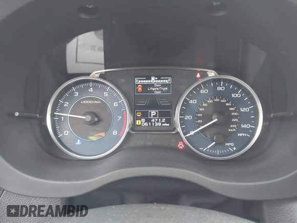 2017 Subaru Crosstrek Limited with VIN JF2GPANC9HH236485, listed as a IAAI auction lot 42603928 with 61,138 mi miles and . Bid and sale history available at DreamBid. Image 7.