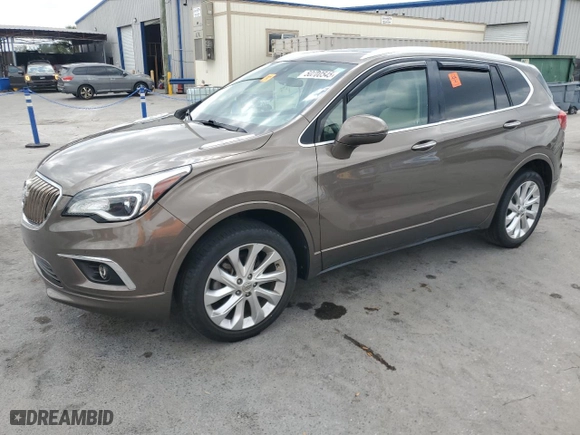 2017 Buick Envision Premium I with VIN LRBFXESX1HD069974, listed as a Copart auction lot 50200545 with 85,686 mi miles and Salvage Title. Bid and sale history available at carsss.com. Image 1.