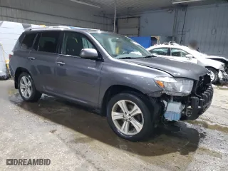2009 Toyota Highlander Sport with VIN JTEES43A092132782, listed as a Copart auction lot 45700405 with 254,675 mi miles and Salvage Title. Bid and sale history available at carsss.com. Image 4.
