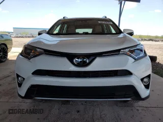 2018 Toyota RAV4 XLE with VIN JTMRFREV4JD254383, listed as a Copart auction lot 53743845 with 46,865 mi miles and Salvage Title. Bid and sale history available at DreamBid. Image 5.