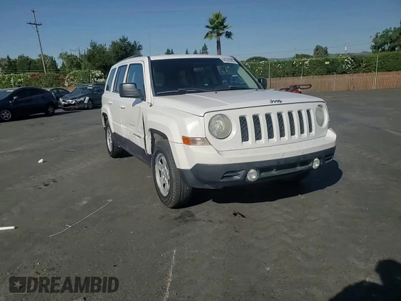 2014 Jeep Patriot Sport with VIN 1C4NJPBA1ED545853, listed as a Copart auction lot 64324345 with 189,302 mi miles and Salvage title. Bid and sale history available at DreamBid. Image 14.