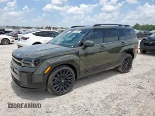 2025 Hyundai Santa Fe Calligraphy with VIN 5NMP54GL3SH074006, listed as a Copart auction lot 65788145 with 15,527 mi miles and Salvage title. Bid and sale history available at DreamBid. Image 1.