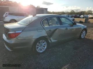 2004 BMW 5 Series 545iA with VIN WBANB335X4B112689, listed as a Copart auction lot 78789874 with 114,016 mi miles and Salvage Title. Bid and sale history available at carsss.com. Image 3.