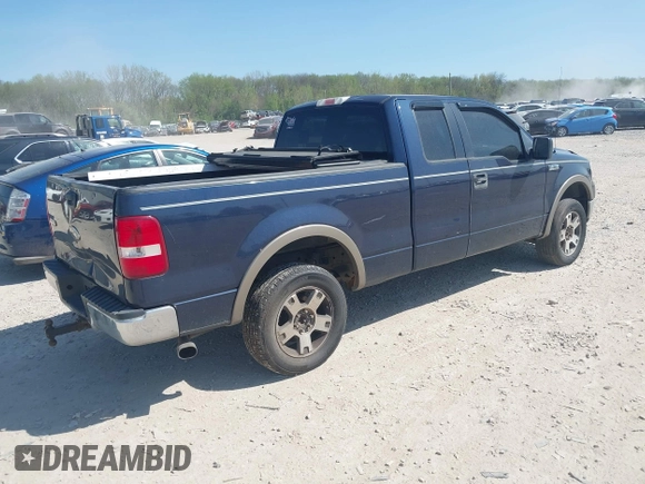 2005 Ford F-150 XLT with VIN 1FTPX14585NB29863, listed as a IAAI auction lot 42117501 with 305,480 mi miles. Bid and sale history available at carsss.com. Image 4.