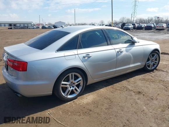 2015 Audi A6 2.0T Premium Plus with VIN WAUGFAFC2FN017718, listed as a IAAI auction lot 41673650 with 120,831 mi miles. Bid and sale history available at carsss.com. Image 4.
