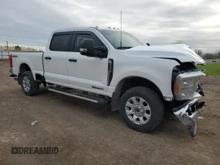 2023 Ford F-250 XL with VIN 1FT7W2BT9PED28983, listed as a Copart auction lot 51587385 with 29,364 mi miles and Salvage Title. Bid and sale history available at DreamBid. Image 4.