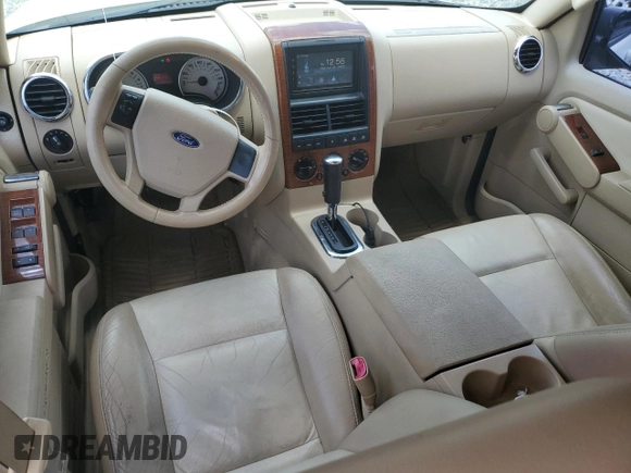 2006 Ford Explorer Eddie Bauer with VIN 1FMEU74856UB28587, listed as a Copart auction lot 62789585 with 117,392 mi miles and Salvage title. Bid and sale history available at DreamBid. Image 8.