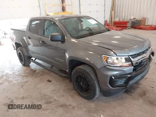 2022 Chevrolet Colorado 4WD Work Truck with VIN 1GCGTBEN8N1181467, listed as a IAAI auction lot 42411033 with 47,024 mi miles and . Bid and sale history available at DreamBid. Image 1.