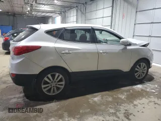 2010 Hyundai Tucson GLS with VIN KM8JU3AC7AU102873, listed as a Copart auction lot 54472385 with 108,853 mi miles and Non Repairable. Bid and sale history available at DreamBid. Image 3.