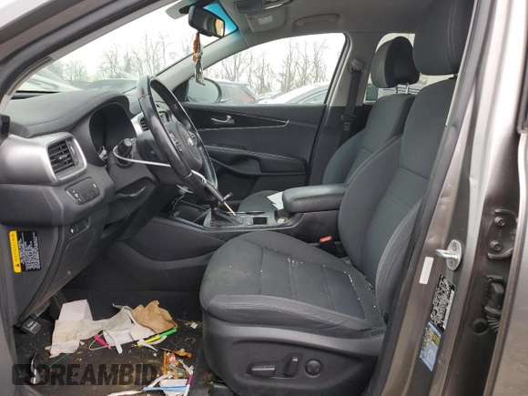 2016 Kia Sorento LX with VIN 5XYPGDA55GG137497, listed as a Copart auction lot 89123245 with Not Provided miles and Non Repairable. Bid and sale history available at DreamBid. Image 7.