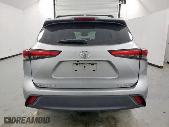 2021 Toyota Highlander XLE с VIN 5TDHZRBH7MS072199, выставлен на аукционе Copart как лот 60086395 с пробегом 85 892 миль миль и Чистый • Clean title. История ставок и продаж доступна на DreamBid. Изображение 6.