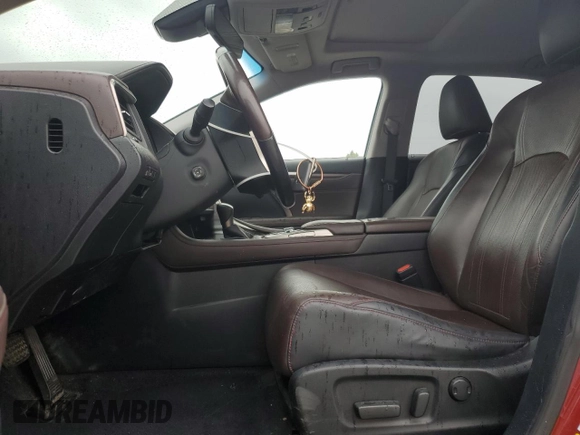 2016 Lexus RX 350 z VIN JTJBZMCA9G2001394, wystawiony jako Copart lot #56181355 z przebiegiem 106 161 mil mil oraz Szkoda całkowita • Salvage title. Historia ofert i sprzedaży dostępna na DreamBid. Obrazek 7.