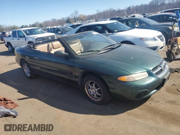 1998 Chrysler Sebring with VIN 3C3EL45X0WT320901, listed as a Copart auction lot 49998765 with 143,126 mi miles and Salvage Title. Bid and sale history available at DreamBid. Image 4.