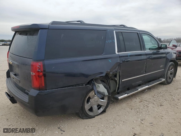 2017 Chevrolet Suburban LT with VIN 1GNSCHKCXHR329762, listed as a Copart auction lot 88015285 with 92,916 mi miles and Salvage Title. Bid and sale history available at carsss.com. Image 3.