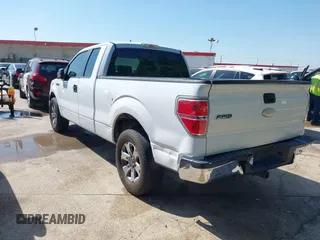 2009 Ford F-150 STX with VIN 1FTRX12W89KC52056, listed as a IAAI auction lot 41982659 with 318,539 mi miles. Bid and sale history available at carsss.com. Image 3.