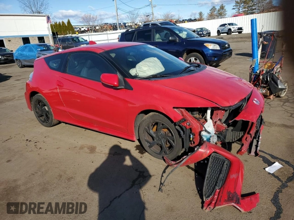 2016 Honda CR-Z LX with VIN JHMZF1D47GS000356, listed as a Copart auction lot 47893115 with 157,432 mi miles and Salvage Title. Bid and sale history available at carsss.com. Image 4.