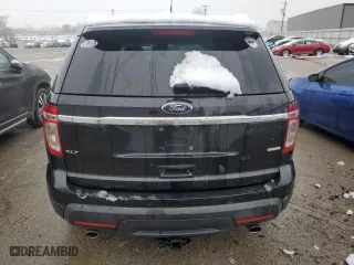 2013 Ford Explorer XLT with VIN 1FM5K8D85DGB28211, listed as a Copart auction lot 43592175 with 199,993 mi miles and Salvage Title. Bid and sale history available at carsss.com. Image 6.