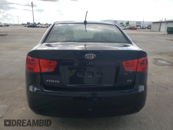 2013 Kia Forte EX with VIN KNAFU4A24D5688306, listed as a Copart auction lot 72330174 with 187,666 mi miles and Salvage Title. Bid and sale history available at carsss.com. Image 6.