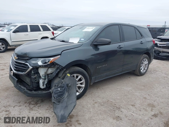 2018 Chevrolet Equinox LS with VIN 3GNAXHEV7JS640663, listed as a IAAI auction lot 41631256 with 141,224 mi miles and . Bid and sale history available at DreamBid. Image 17.