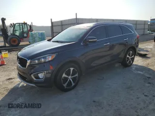 2018 Kia Sorento EX with VIN 5XYPH4A15JG360947, listed as a Copart auction lot 43356255 with 95,442 mi miles and Salvage title. Bid and sale history available at DreamBid. Image 1.
