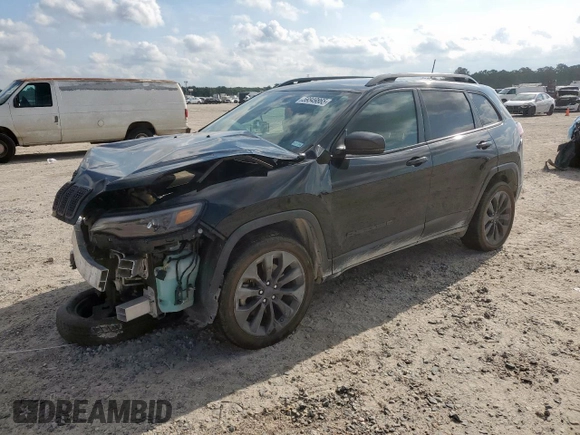 2021 Jeep Cherokee Latitude Lux с VIN 1C4PJMMX8MD122226, выставлен на аукционе Copart как лот 59349865 с пробегом 105 356 миль миль и Списание • Salvage title. История ставок и продаж доступна на DreamBid. Изображение 1.