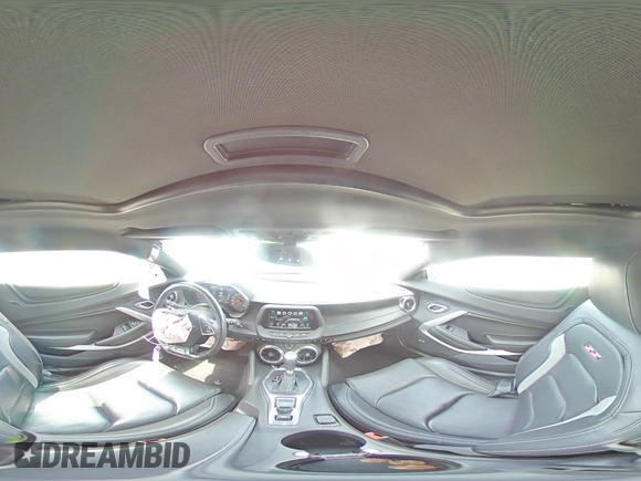 2017 Chevrolet Camaro 2SS with VIN 1G1FH1R76H0122035, listed as a Copart auction lot 57768925 with 56,463 mi miles and Salvage title. Bid and sale history available at DreamBid. Image 14.