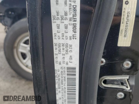 2014 Jeep Patriot Sport with VIN 1C4NJPBA1ED502288, listed as a Copart auction lot 62825715 with 87,567 mi miles and Salvage title. Bid and sale history available at DreamBid. Image 13.