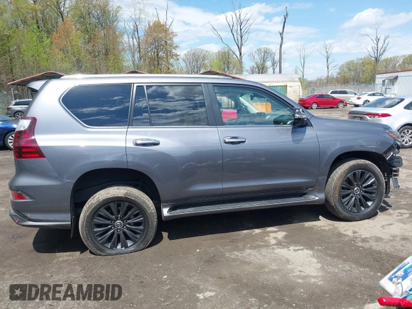 2022 Lexus GX with VIN JTJGM7BX5N5309119, listed as a IAAI auction lot 42036991 with 34,320 mi miles. Bid and sale history available at carsss.com. Image 14.