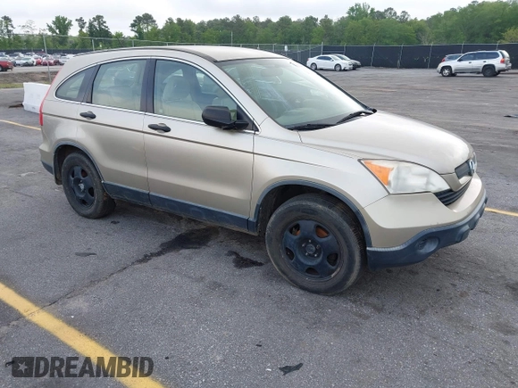 2007 Honda CR-V LX with VIN JHLRE38327C070572, listed as a IAAI auction lot 42128857 with 235,809 mi miles. Bid and sale history available at carsss.com. Image 1.