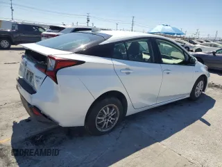 2022 Toyota Prius L Eco with VIN JTDKAMFU4N3189569, listed as a Copart auction lot 60915935 with 195,920 mi miles and Clean title. Bid and sale history available at DreamBid. Image 3.