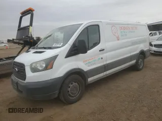 2015 Ford Transit with VIN 1FTNR2ZM3FKA12962, listed as a Copart auction lot 50038165 with 148,084 mi miles and Salvage Title. Bid and sale history available at DreamBid. Image 1.