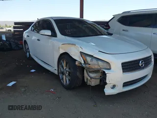 2011 Nissan Maxima S with VIN 1N4AA5AP8BC862609, listed as a IAAI auction lot 42714894 with 108,846 mi miles and . Bid and sale history available at DreamBid. Image 1.