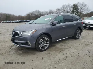 2018 Acura MDX Sport Hybrid w/Advance Pkg with VIN 5J8YD7H72JL001332, listed as a Copart auction lot 51065144 with 170,655 mi miles. Bid and sale history available at carsss.com. Image 1.