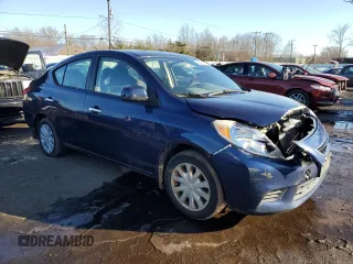 2012 Nissan Versa SV with VIN 3N1CN7AP8CL880295, listed as a Copart auction lot 46286555 with 140,207 mi miles and Salvage Title. Bid and sale history available at carsss.com. Image 4.