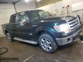 2013 Ford F-150 XL with VIN 1FTFW1ET4DFA84263, listed as a Copart auction lot 46258045 with 86,964 mi miles and Salvage Title. Bid and sale history available at carsss.com. Image 4.
