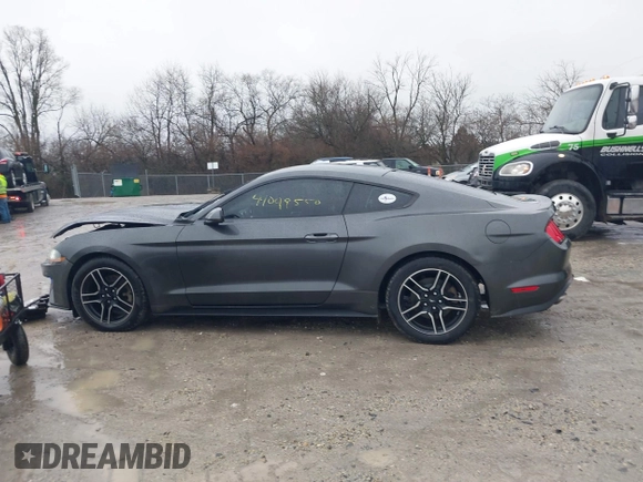 2020 Ford Mustang EcoBoost with VIN 1FA6P8TH4L5121181, listed as a IAAI auction lot 41099550 with 113,149 mi miles. Bid and sale history available at carsss.com. Image 15.