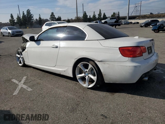 2011 BMW 3 Series 335i with VIN WBADX7C50BE579944, listed as a Copart auction lot 83713714 with Not Provided miles and Salvage Title. Bid and sale history available at carsss.com. Image 2.