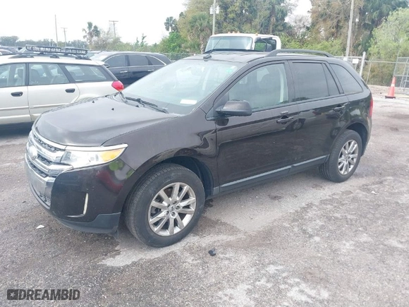 2014 Ford Edge SEL with VIN 2FMDK3JC8EBB67469, listed as a IAAI auction lot 41724350 with 185,213 mi miles. Bid and sale history available at carsss.com. Image 2.
