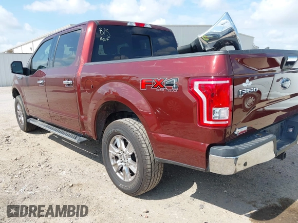 2017 Ford F-150 XL with VIN 1FTEW1EF6HKC42167, listed as a IAAI auction lot 42320724 with 108,639 mi miles and . Bid and sale history available at DreamBid. Image 3.
