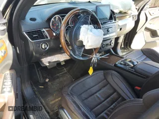 2017 Mercedes-Benz GLS with VIN 4JGDF7FE8HA885805, listed as a Copart auction lot 75594054 with 102,551 mi miles and Salvage Title. Bid and sale history available at carsss.com. Image 8.