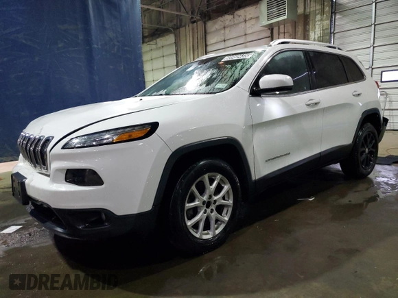 2017 Jeep Cherokee Latitude with VIN 1C4PJLCS6HW514731, listed as a Copart auction lot 88960435 with 121,172 mi miles and Clean Title. Bid and sale history available at carsss.com. Image 1.