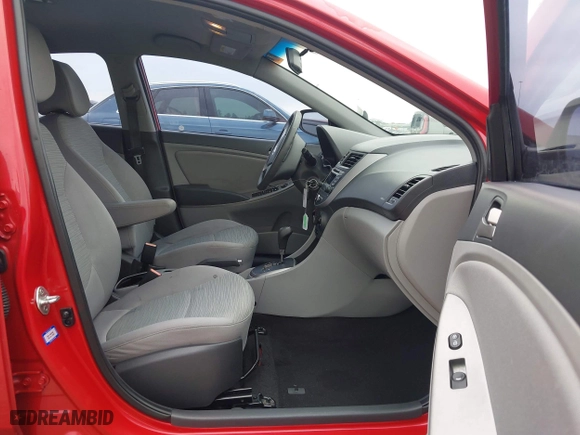 2016 Hyundai Accent SE with VIN KMHCT4AE6GU125539, listed as a IAAI auction lot 41906648 with 100,323 mi miles. Bid and sale history available at carsss.com. Image 5.