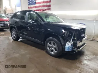 2023 Toyota RAV4 Hybrid XLE with VIN JTMRWRFV7PD199631, listed as a Copart auction lot 46298135 with 12,655 mi miles and Salvage Title. Bid and sale history available at carsss.com. Image 4.