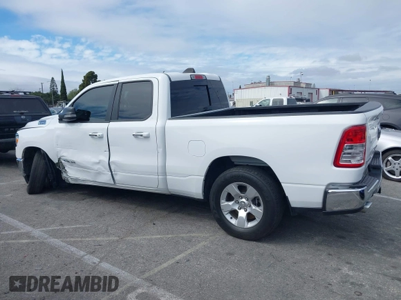 2020 Ram 1500 Big Horn with VIN 1C6RREBT2LN256138, listed as a IAAI auction lot 41814771 with 118,501 mi miles. Bid and sale history available at carsss.com. Image 14.