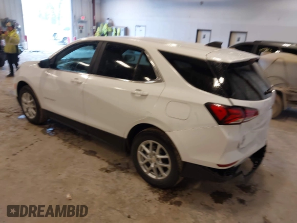 2023 Chevrolet Equinox LT with VIN 3GNAXKEG4PS120170, listed as a IAAI auction lot 42010977 with 34,789 mi miles and . Bid and sale history available at carsss.com. Image 3.