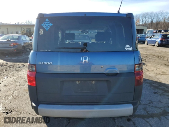 2006 Honda Element with VIN 5J6YH27366L028314, listed as a Copart auction lot 82013204 with 205,163 mi miles and Salvage Title. Bid and sale history available at DreamBid. Image 6.