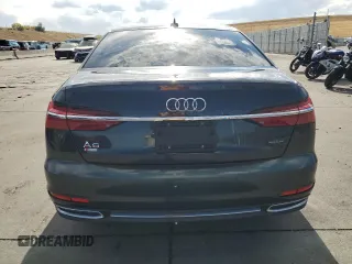 2020 Audi A6 Premium Plus with VIN WAUE8AF24LN078931, listed as a Copart auction lot 75768544 with 49,682 mi miles and Salvage Title. Bid and sale history available at carsss.com. Image 6.