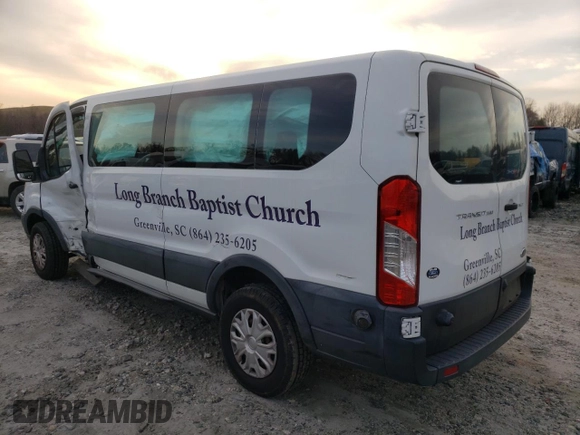 2016 Ford Transit XL with VIN 1FBZX2ZM1GKA92176, listed as a Copart auction lot 48243095 with 61,431 mi miles and Salvage title. Bid and sale history available at DreamBid. Image 2.