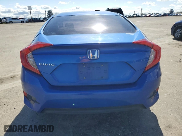 2017 Honda Civic LX with VIN 2HGFC2F5XHH537127, listed as a Copart auction lot 49743925 with 122,418 mi miles and Salvage Title. Bid and sale history available at DreamBid. Image 6.